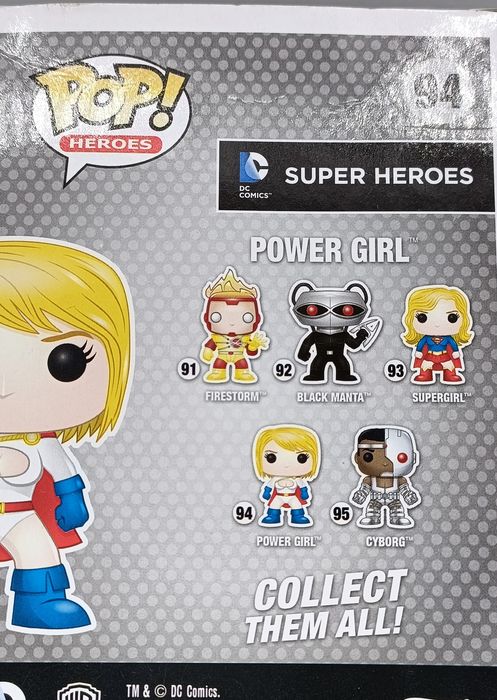 94 Power Girl - DC Super Heroes - Funko POP - Box Damaged