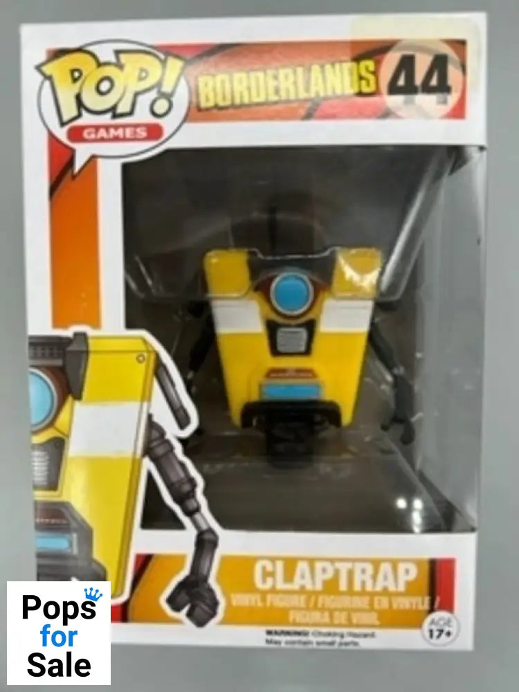 44 Claptrap - Borderlands - Box Damaged Funko POP