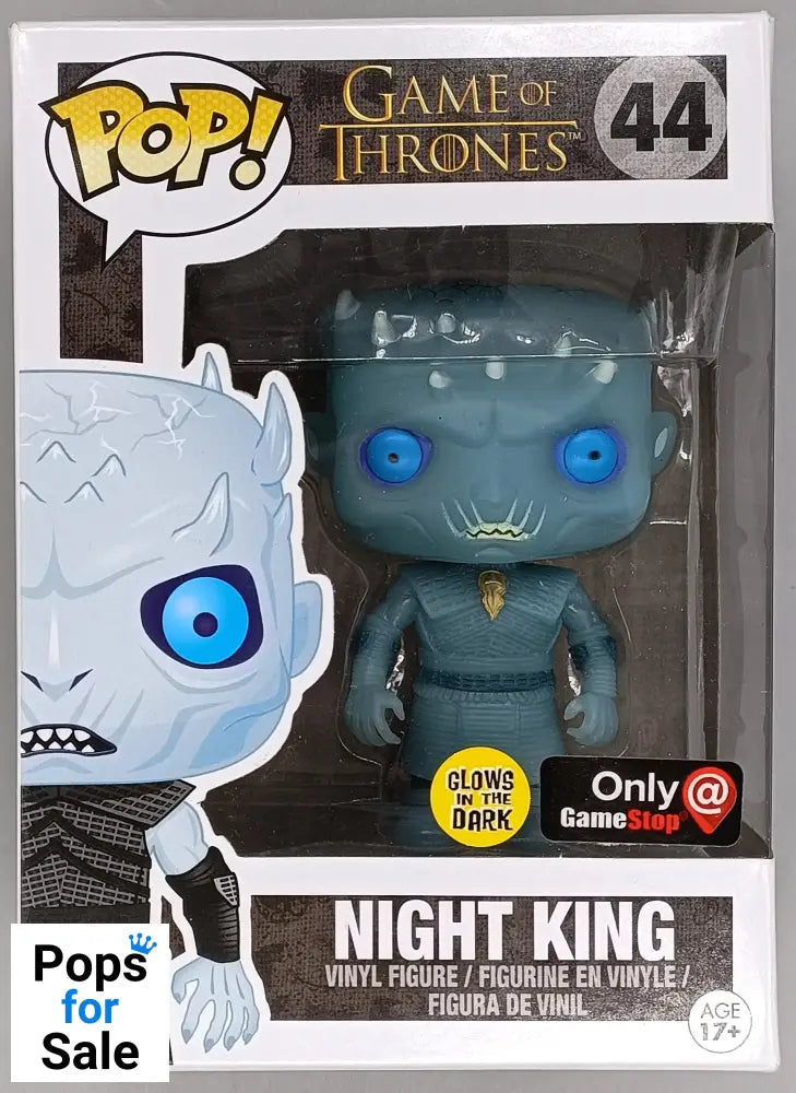 44 Night King - Glow - Game of Thrones - Funko POP - Box Damaged