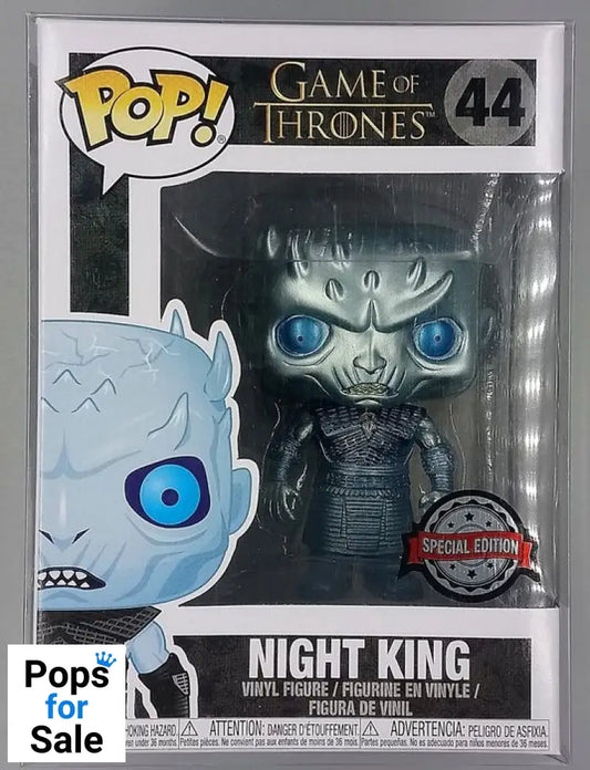 #44 Night King - Metallic - Game of Thrones - Box Damaged Funko POP