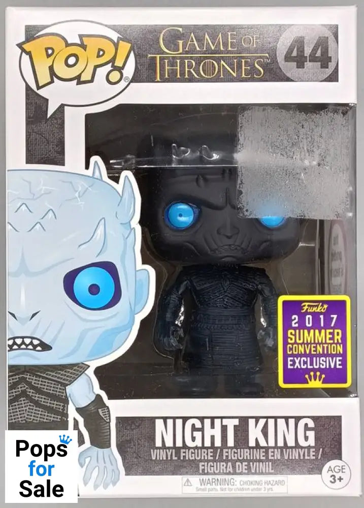 #44 Night King (Translucent) Game of Thrones 2017 Con Box Damaged Funko POP