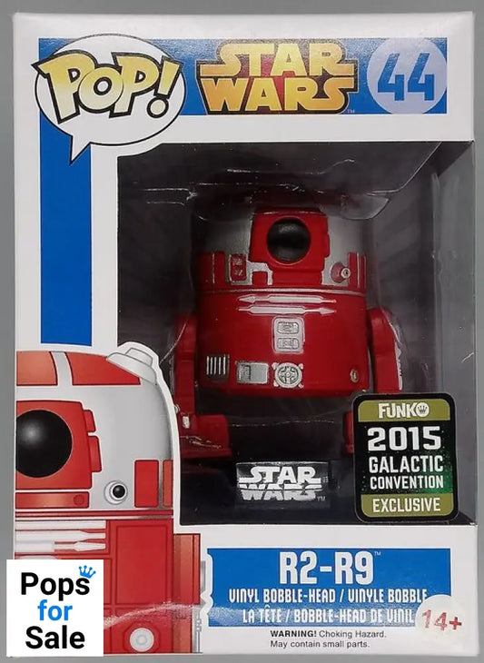 #44 R2-R9 - Star Wars - 2015 Con - Box Damaged Funko POP