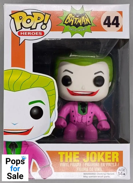 #44 The Joker - DC 1966 Batman Classic TV Series Box Damaged Funko POP