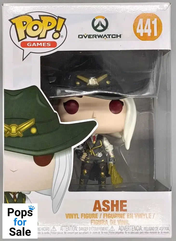 441 Ashe - Overwatch - Box Damaged Funko POP