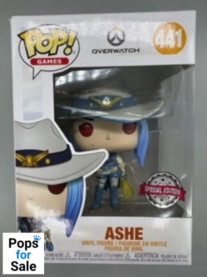 #441 Ashe (Winter) - Overwatch - Box Damaged Funko POP