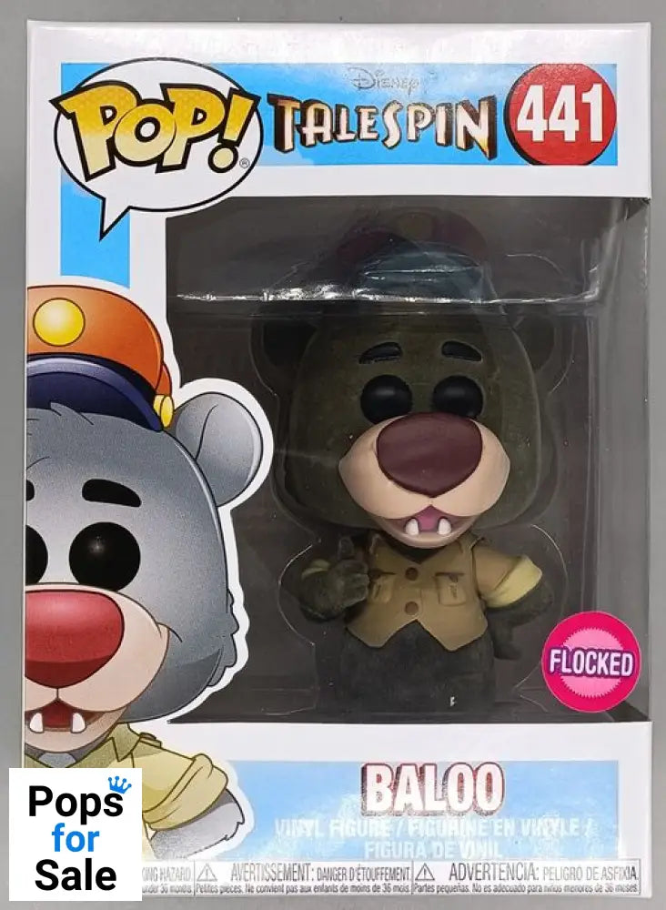 #441 Baloo - Flocked - Disney Talespin Funko POP