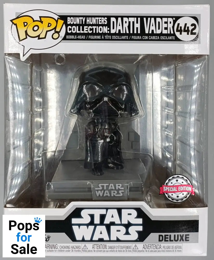 #442 Bounty Hunters Collection: Darth Vader Deluxe Star Wars Funko POP