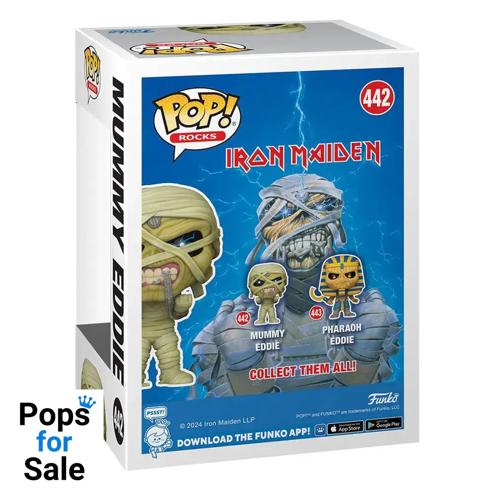 442 Mummy Eddie - Iron Maiden Rocks Funko Pop Preorder