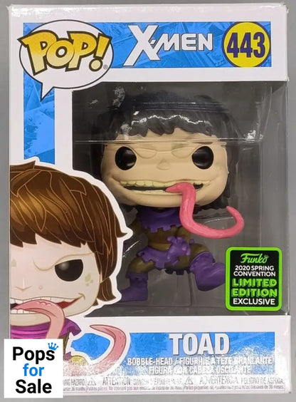 #443 Toad - Marvel X-Men - 2020 Con - Box Damaged Funko POP