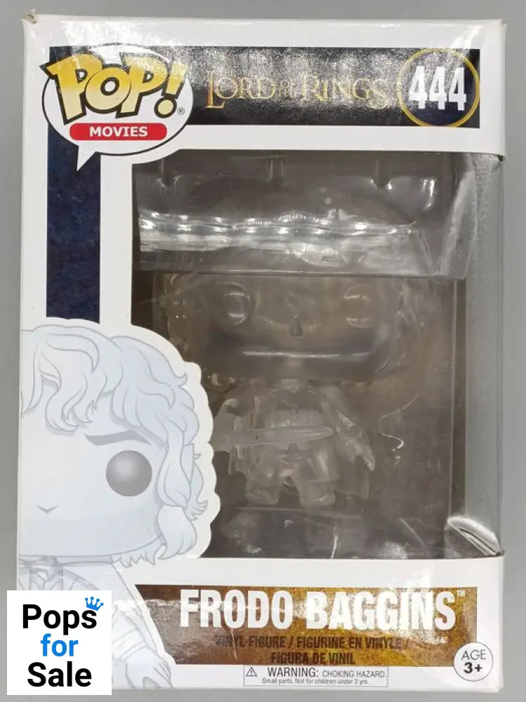 #444 Frodo Baggins (Invisible) The Lord Of The Rings Funko POP - Box Damaged