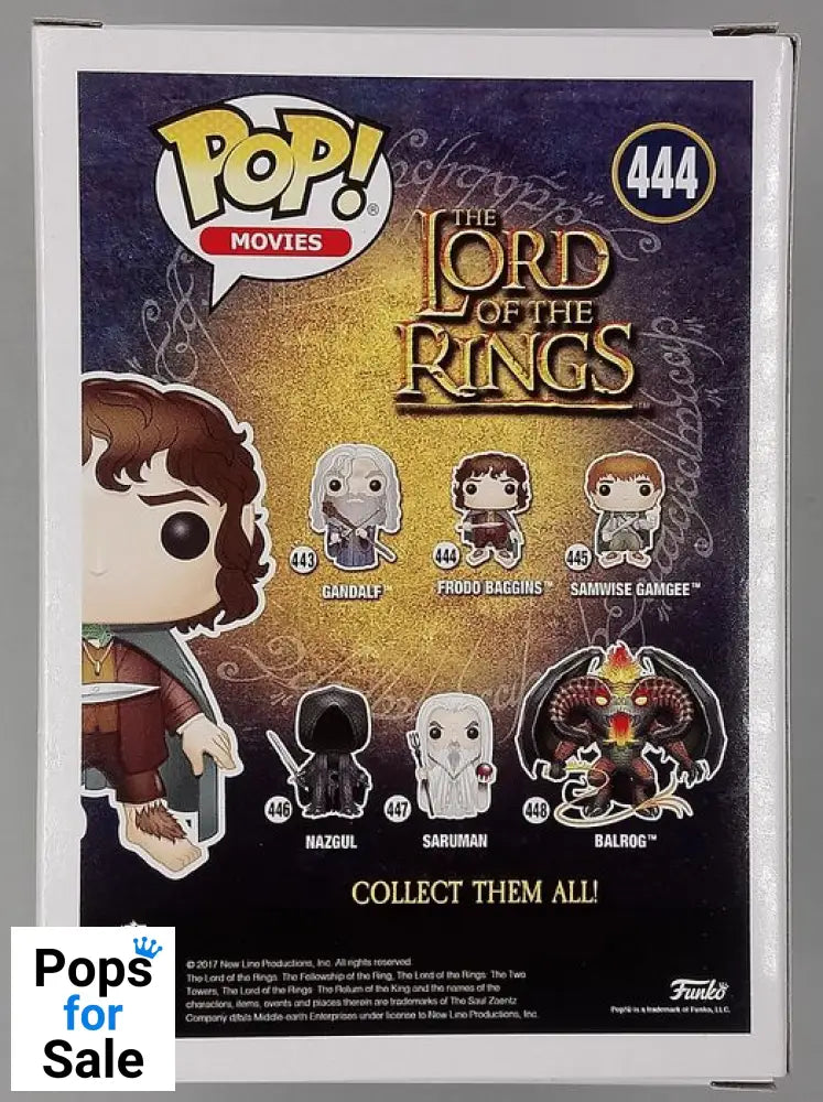 #444 Frodo Baggins - Lord of the Rings Funko POP