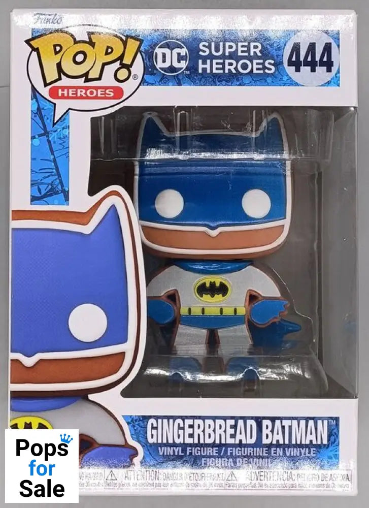 #444 Gingerbread Batman - DC Holidays - Box Damaged Funko POP