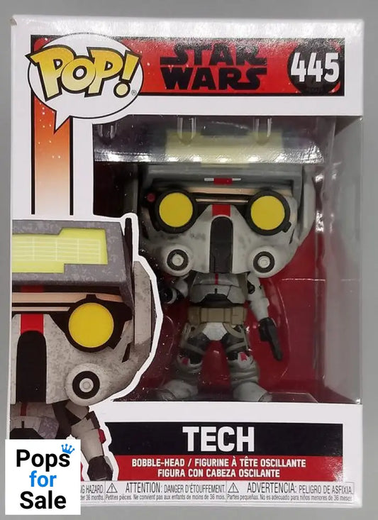445 Tech - Star Wars Bad Batch - Funko POP - Box Damaged