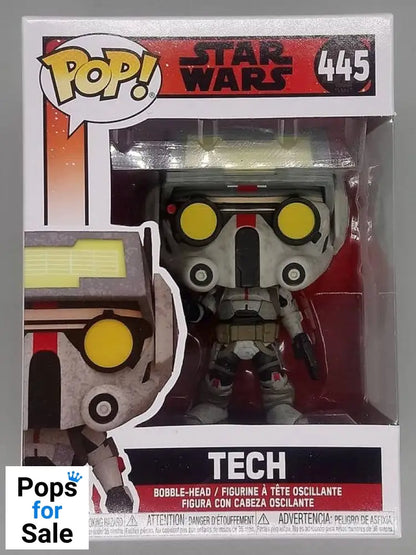 445 Tech - Star Wars Bad Batch - Funko POP - Box Damaged