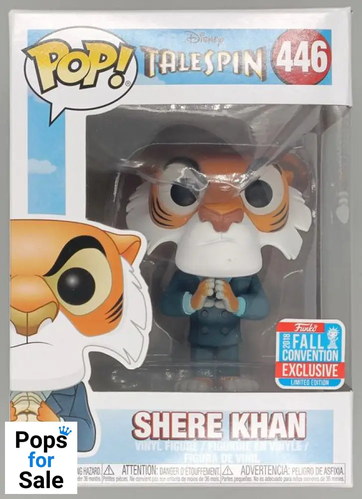 #446 Shere Khan (Hands Together) - Disney TaleSpin Funko POP