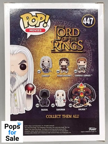 #447 Saruman - The Lord Of The Rings - Box Damaged Funko POP