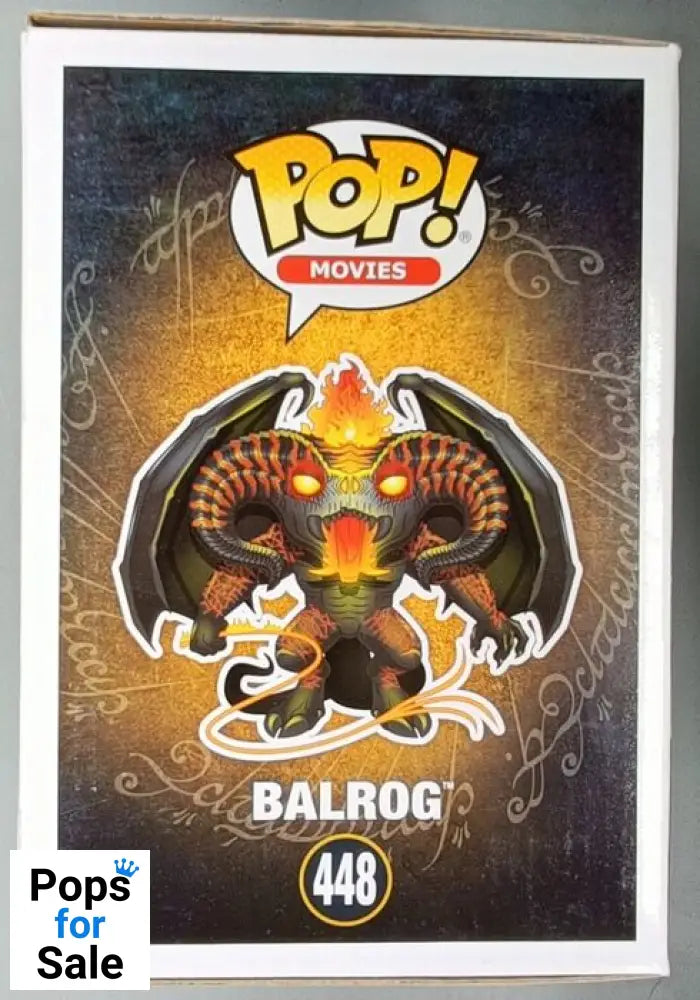 448 Balrog - 6 Inch - The Lord of the Rings Funko POP