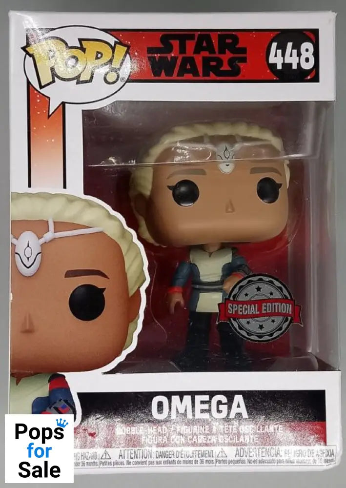 448 Omega - Star Wars The Bad Batch - Funko POP - Box Damaged