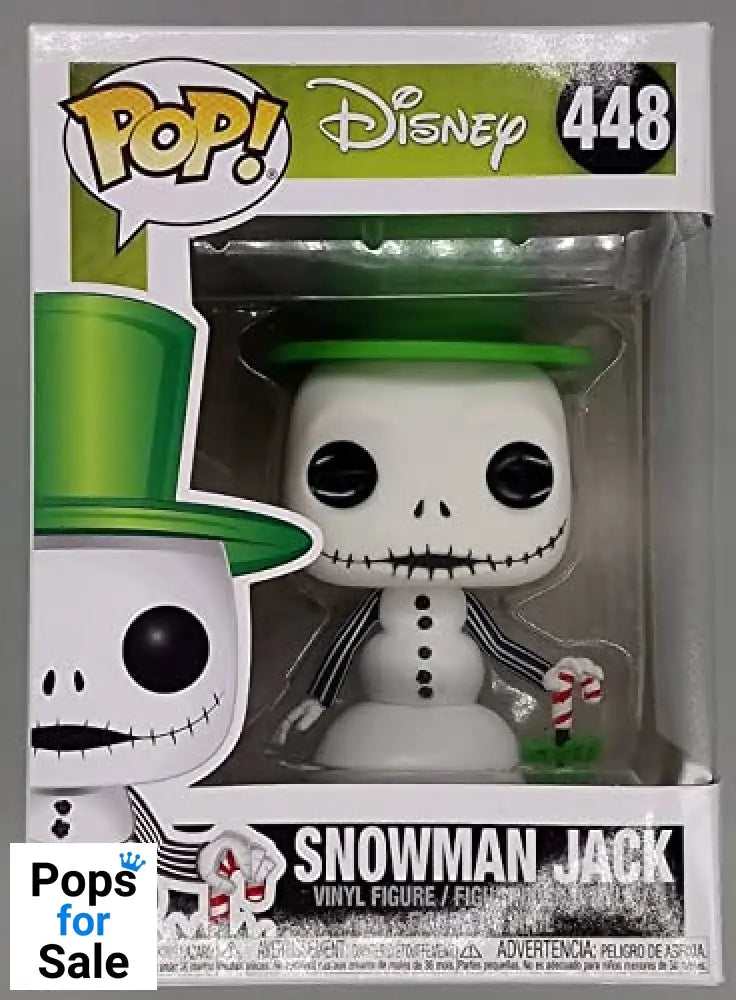 448 Snowman Jack - Disney Nightmare Before Christmas Funko POP
