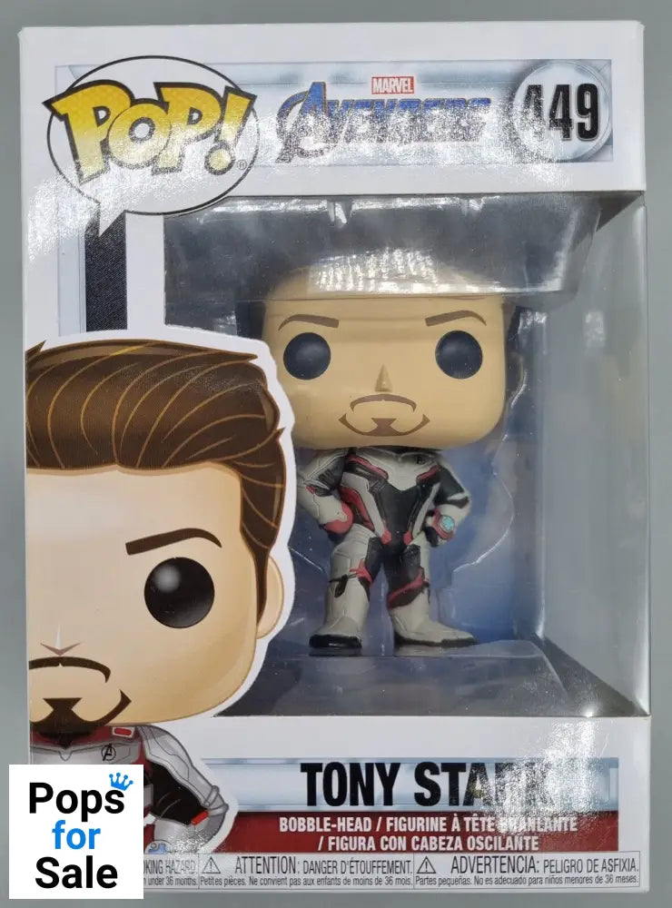 449 Tony Stark (Team Suit) - Marvel Avengers Endgame Funko POP