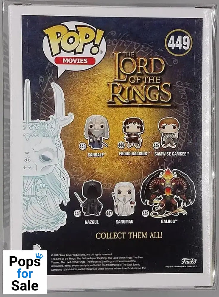 449 Twilight Ringwraith - Glow - Lord of The Rings Funko POP