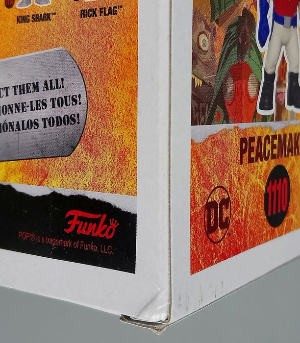 #1110 Peacemaker - The Suicide Squad Box Damaged Funko POP