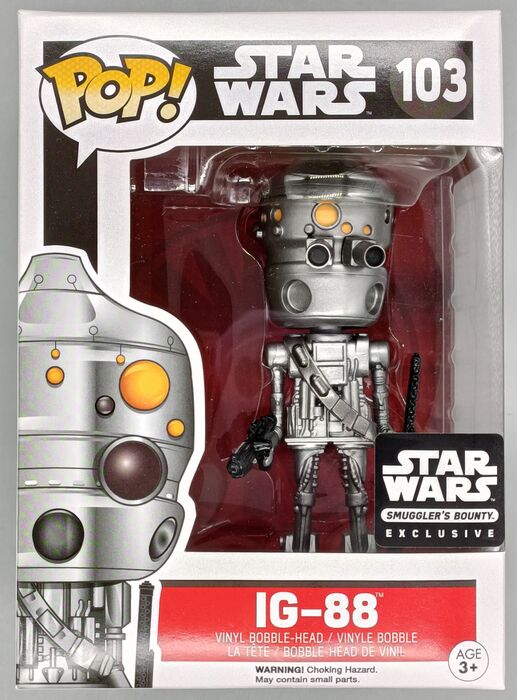 #103 IG-88 - Star Wars - Smuggler's Bounty Funko POP