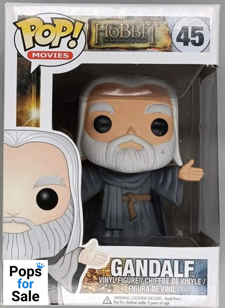 #45 Gandalf - The Hobbit - Box Damaged Funko POP