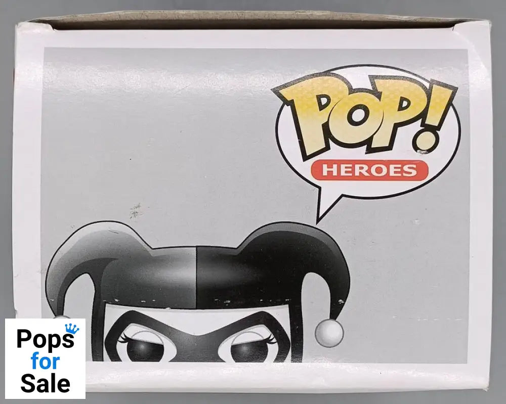 #45 Harley Quinn - B&W - DC Super Heroes - Box Damaged Funko POP