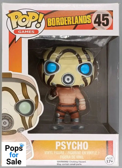 45 Psycho - Borderlands - Box Damaged Funko POP