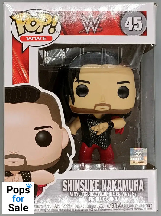 #45 Shinsuke Nakamura - WWE - Box Damaged Funko POP