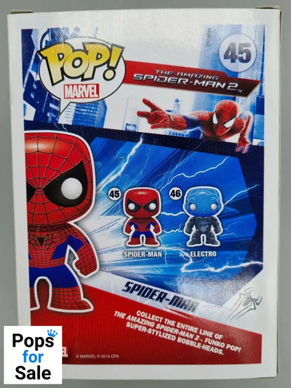 #45 Spider-Man - Marvel Amazing Spiderman 2 Funko POP