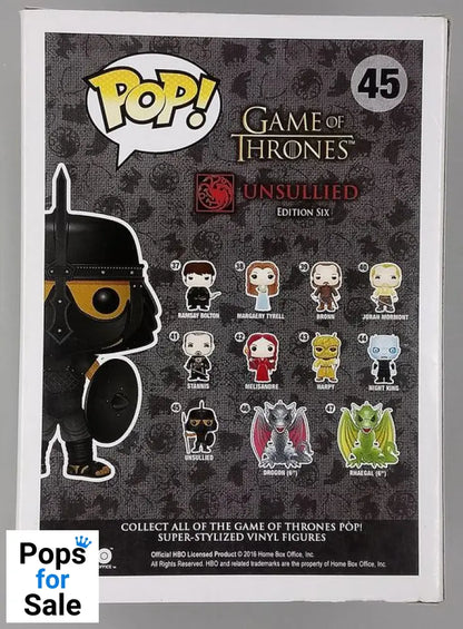 #45 Unsullied - Game of Thrones Funko POP