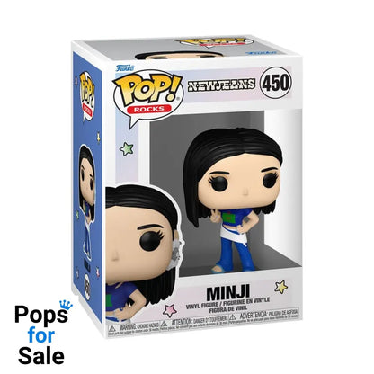 450 Minji - New Jeans Rocks Funko Pop Presale