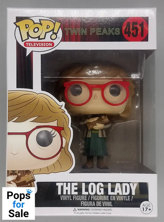 #451 The Log Lady - Twin Peaks - Box Damaged Funko POP