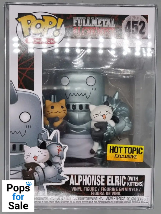 452 Alphonse Elric (with Kittens) - FullMetal Alchemist Funko POP