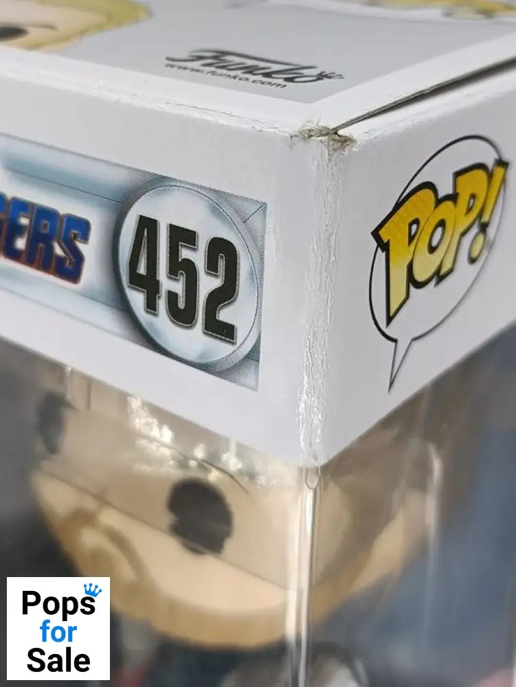 #452 Thor (Team Suit) Glow Marvel Avengers Endgame Box Damaged Funko POP