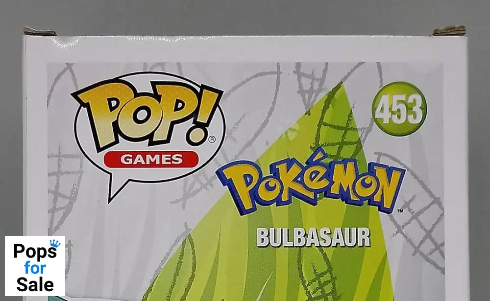 453 Bulbasaur - Pokemon - Funko POP - Box Damaged