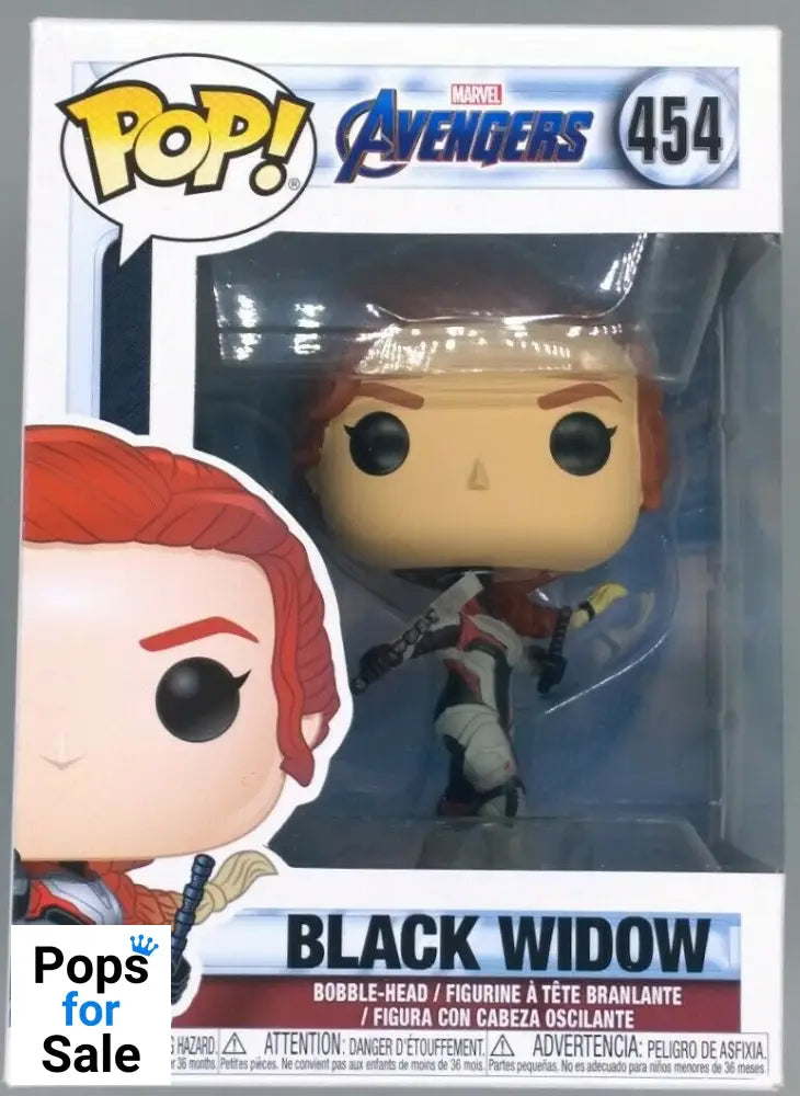 #454 Black Widow (Team Suit) Marvel Avengers Endgame Funko POP