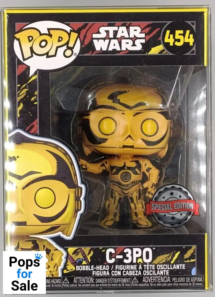 #454 C-3PO (Retro) - Star Wars Funko POP