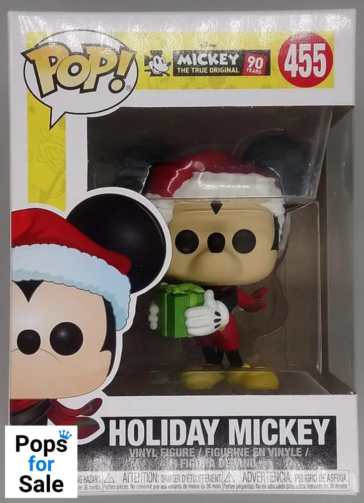 #455 Holiday Mickey - Disney Mickey & Friends Funko POP