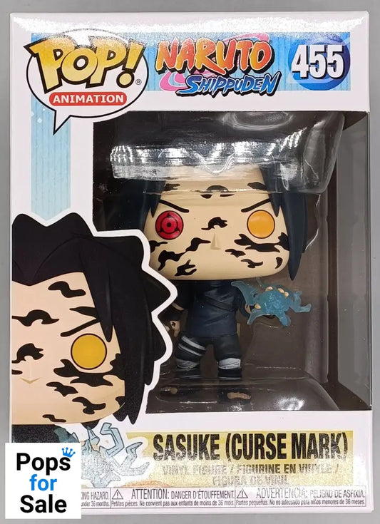 455 Sasuke (Curse Mark) - Naruto Shippuden Funko POP - Brand New