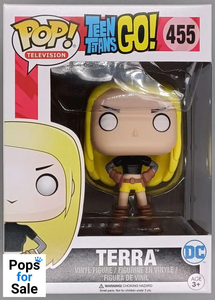 #455 Terra - DC Teen Titans Go! Funko POP