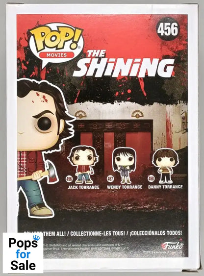 456 Jack Torrance (Frozen)  Chase Edition  The Shining Funko POP - Box Damaged