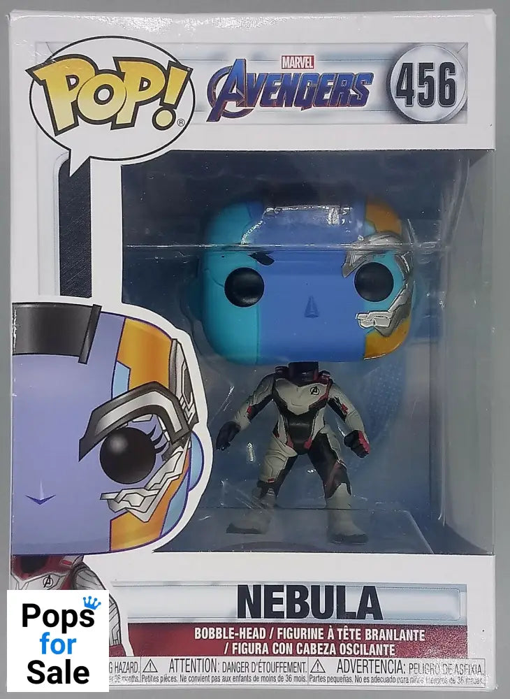 456 Nebula (Team Suit) - Avengers Endgame Funko POP - Box Damaged