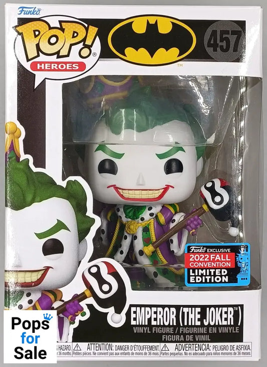 #457 Emperor (The Joker) DC Batman Funko POP