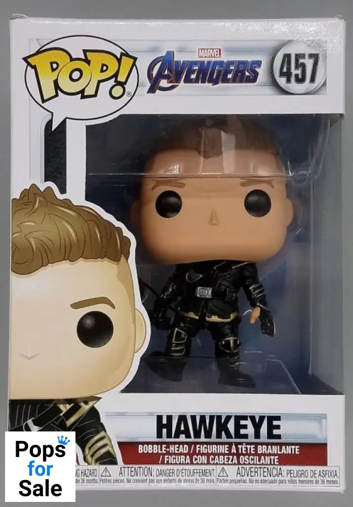 #457 Hawkeye - Marvel Avengers Endgame - Box Damaged Funko POP