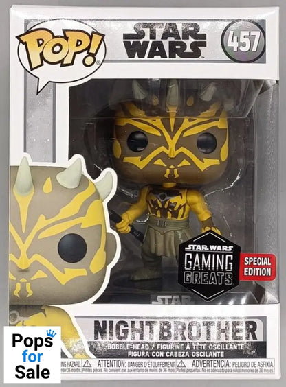457 Nightbrother - Star Wars Jedi Fallen Order - Funko POP - Box Damaged