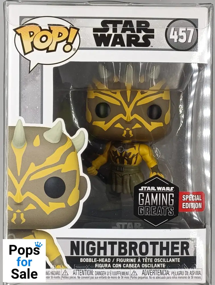 457 Nightbrother - Star Wars Jedi Fallen Order Funko POP - Brand New