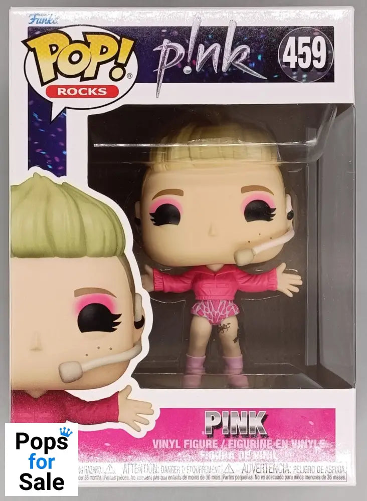 459 Pink - P!nk Trustfall - Rocks Funko POP - Brand New